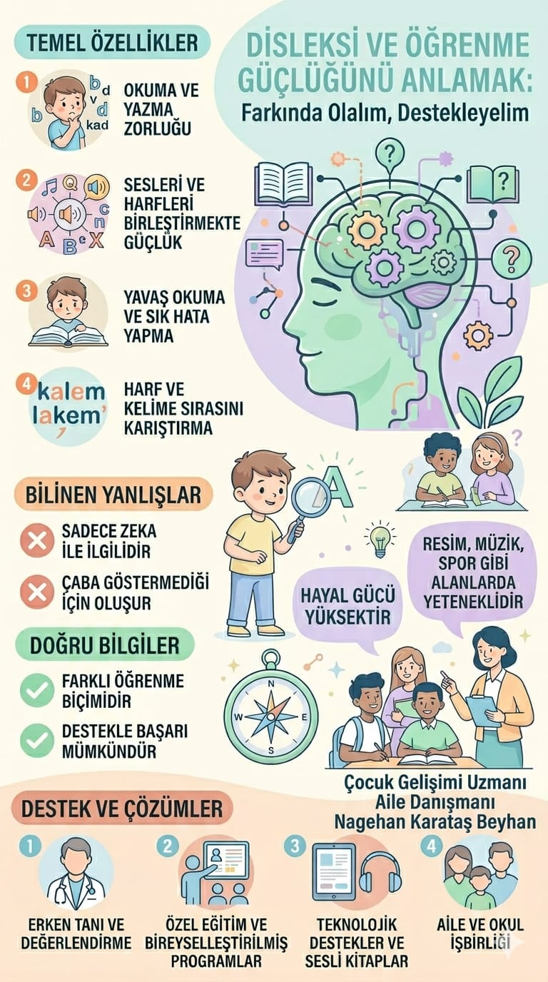 DİSLEKSİ/ÖĞRENME GÜÇLÜĞÜ NEDİR ?