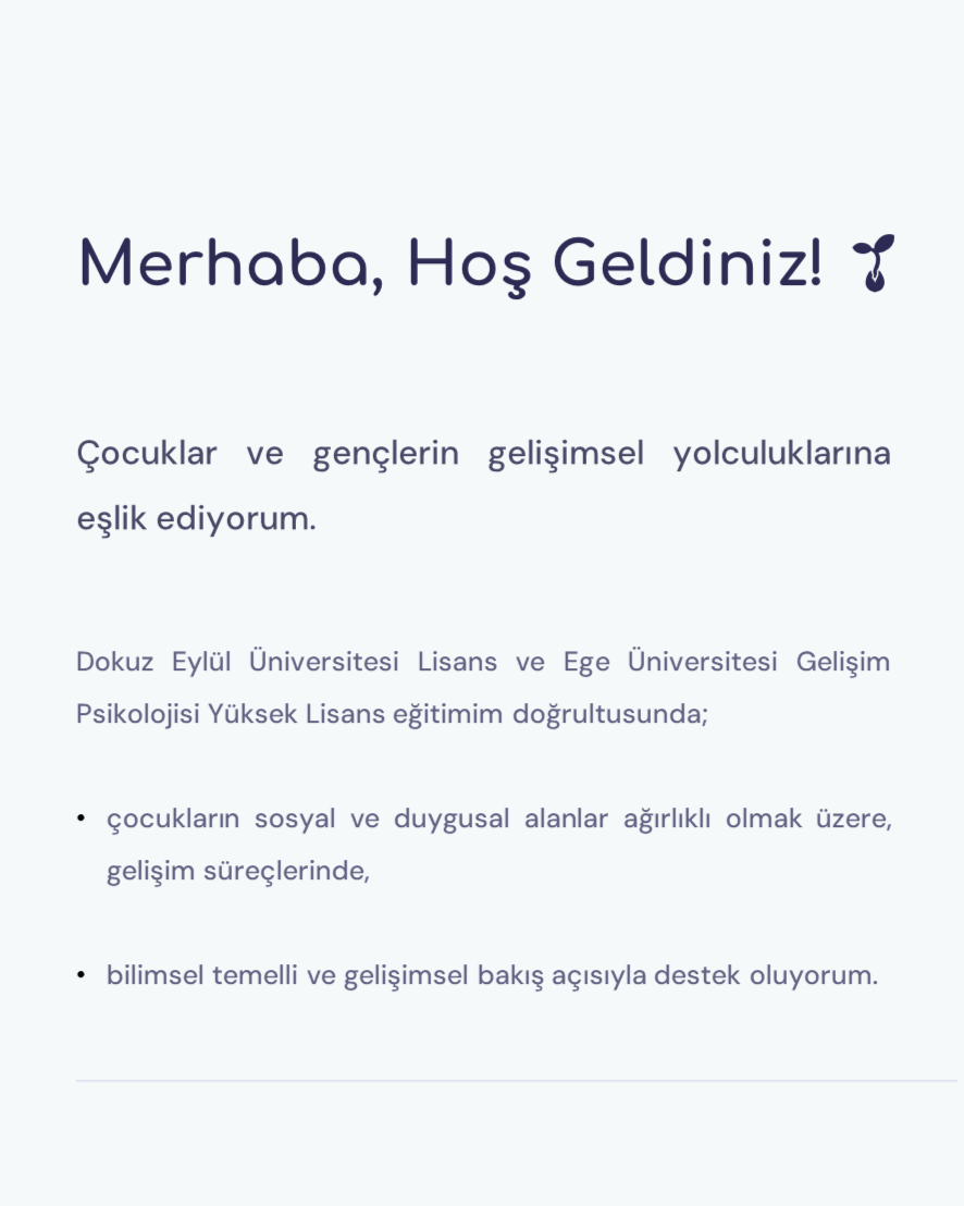 Çalışma Alanlarım 1