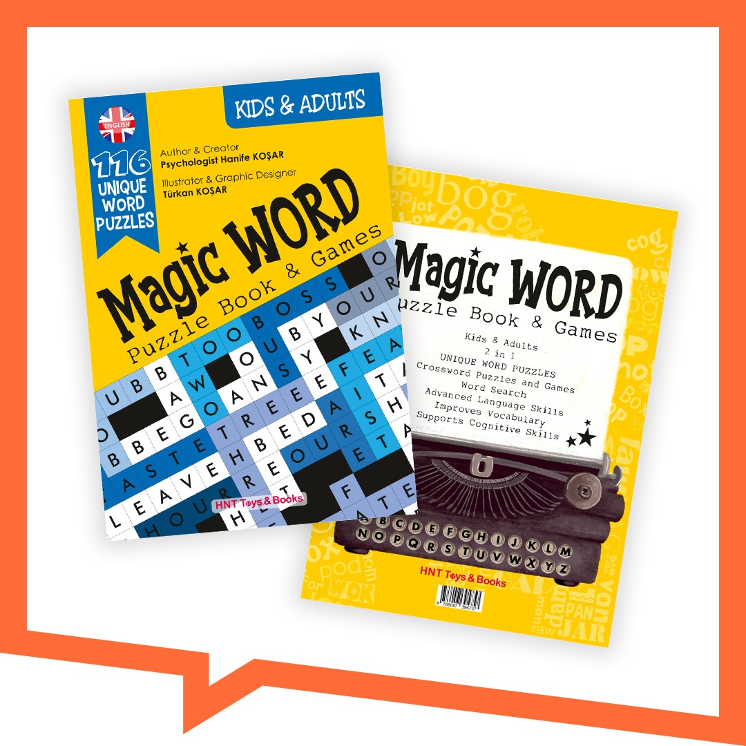Magic Word Puzzle Book & Games