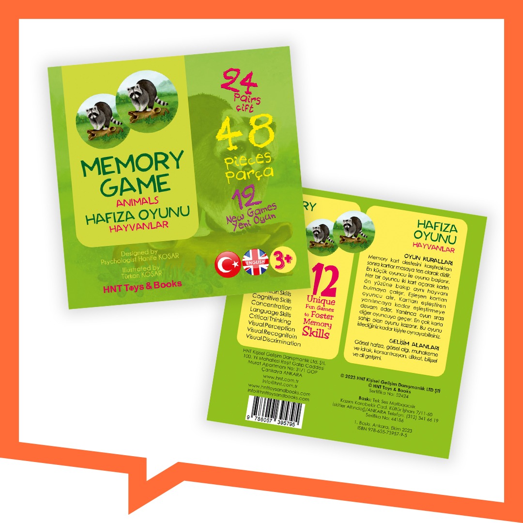 Memory Game Animals - Hafıza Oyunu Hayvanlar