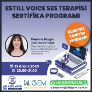 Estill Voice Ses Terapisi Sertifika Programı Tanıtım Webinarı